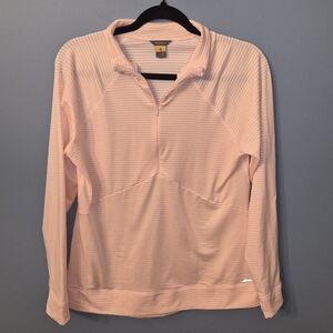 Eddie Bauer Light Pink Long Sleeve Top